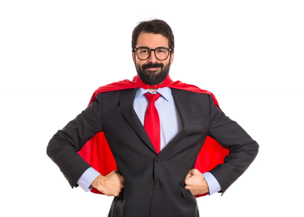 líderes podem aprender muito com o superman